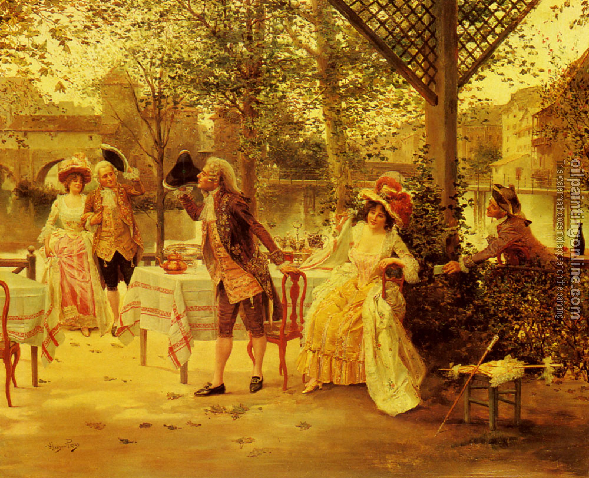 Alonso Perez - A Cafe By The River